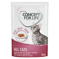 Concept for Life kapsičky, 48 x 85 g za skvělou cenu! - All Cats v želé