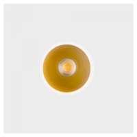 KOHL LIGHTING KOHL-Lighting NOON zapuštěné svítidlo s rámečkem pr. 70 mm bílá-zlatá 38° 5 W CRI 