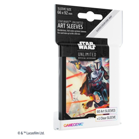 Gamegenic - Star Wars: Unlimited - Art Sleeves - Mandalorian