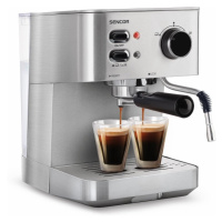 SENCOR SES 4010SS Espresso pákový kávovar stříbrný