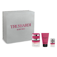 TRUSSARDI Ruby Red dárková sada 3 ks