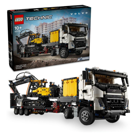 LEGO LEGO® Technic 42175 Nákladní auto Volvo FMX a elektrický bagr Volvo EC230