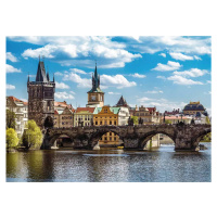 Praha: Pohled na Karlův most 1000 dílků