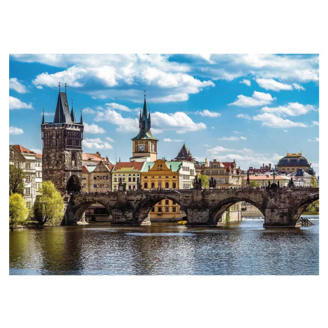 Praha: Pohled na Karlův most 1000 dílků RAVENSBURGER