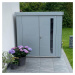Zahradní domek NEO 3D, stříbrná, dvoukřídlé dveře BH82051