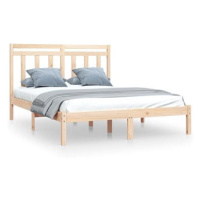 Rám postele masivní dřevo 140 × 200 cm, 3105250