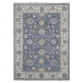 Diamond Carpets koberce Ručně vázaný kusový koberec Diamond DC-ZIGLER Jeans blue/ivory - 275x365