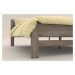 Dřevěná postel Amelia, provedení BO105 šedý granit, 160x200 cm