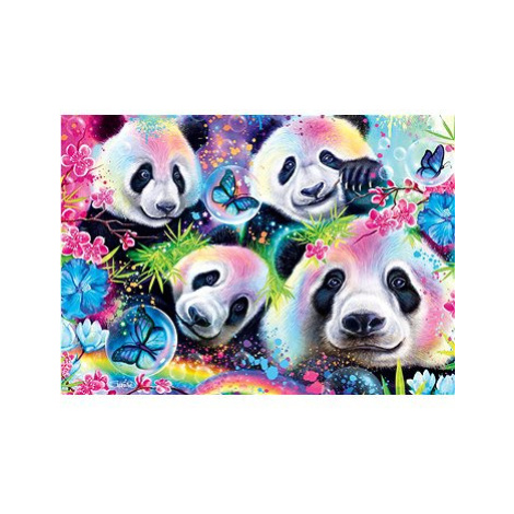 Schmidt Puzzle Neon Pandy 1000 dílků Oscar Schmidt