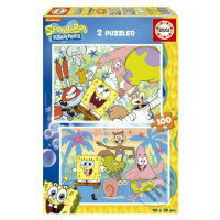 Sponge Bob - puzzle z kategorie 15 - 60 dílků