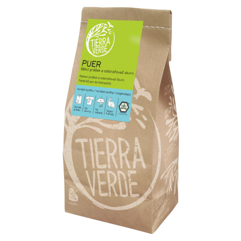 TIERRA VERDE Puer bělící prášek pro praní 1 kg