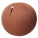 VLUV Sedací míč SOVA, látkový potah v přírodních odstínech, 600 - 650 mm, lososová oranžová