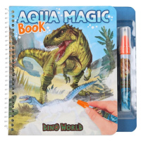 Omalovánka Dino World Aqua Magic Book, S magickým fixem
