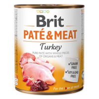 Konzerva BRIT Paté & Meat Turkey 800 g