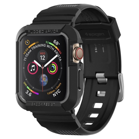 Spigen Rugged Armor Pro Black Apple Watch 9/8/7 (45mm)/SE 2022/6/SE/5/4 (44mm)