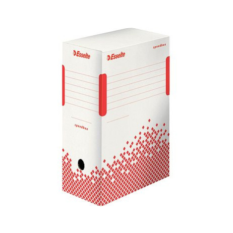 ESSELTE Speedbox, 15 x 25 x 35 cm, bílo-červená Esselte Home
