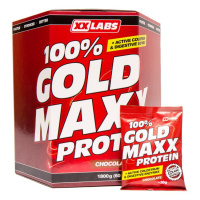 Xxlabs 100% gold maxx protein čokoláda sáčky 60x30 g