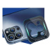 Tvrzené sklo 3mk Lens Pro ochrana kamery pro Apple iPhone 15 Pro, blue