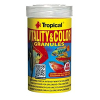 Tropical vitality&color granules 1000ml/550g krmivo s vyfarbujúcim a vitalizujícím účinkem