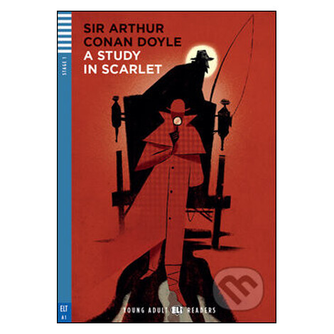 A Study in Scarlet (A1 (Stage 1)) - Arthur Conan Doyle, Riccardo Guasco (ilustrácie) - kniha z k Eli