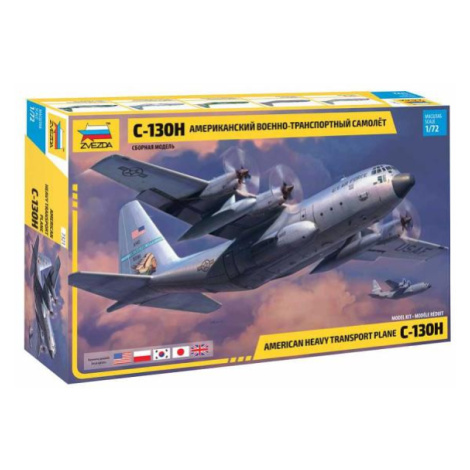 Model Kit letadlo 7321 - C-130 H Hercules (1:72) Zvezda