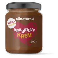 Allnature Arašídový krém s hořkou čokoládou 500 g