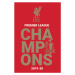 Plakát, Obraz - Liverpool FC - Champions 2019/20 Logo, 61 × 91.5 cm