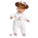LLORENS - 13854 JOEL - realistická panenka miminko s měkkým látkovým tělem - 38 cm
