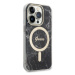 Guess GUBPP14XHMEACSK sada nabíječky MagSafe a pouzdra na iPhone 14 PRO MAX 6.7" black Marble Ma