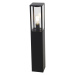 Chytrá stojací venkovní lampa černá 80 cm včetně Wifi ST64 - Charlois