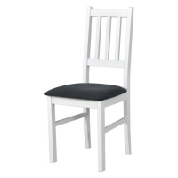 Jídelní židle BOLS 4 bílá/černá