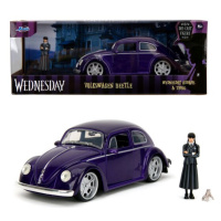 JADA - Wednesday auto 1972 VW Beetle 1:24 a figurka Wednesday