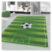 Dětský protiskluzový koberec Play hřiště zelený
