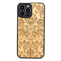 Pouzdro Bewood pro iPhone 13 Pro Max Polský Folk Aniegre