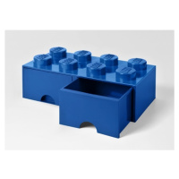 Lego® úložný box 250x502x181 se šuplíky tmavě modrý