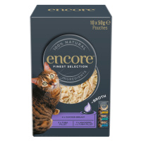 Encore Cat Pouch ve vývaru 10 x 50 g - Finest Selection (3 druhy)