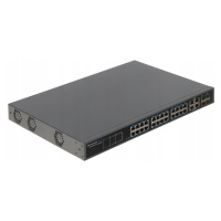 PoE switch APTI-POE2404SFP-370W 28-PORTOVÝ 4 x S