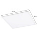 Lindby Lindby Luay LED panel, 3 000-6 000 K, 60 x 60 cm