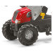 Šlapací traktor RT s přívěsem a lžící Rolly Toys 811397