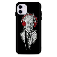 TopQ iPhone 11 silikon Albert Einstein 48936