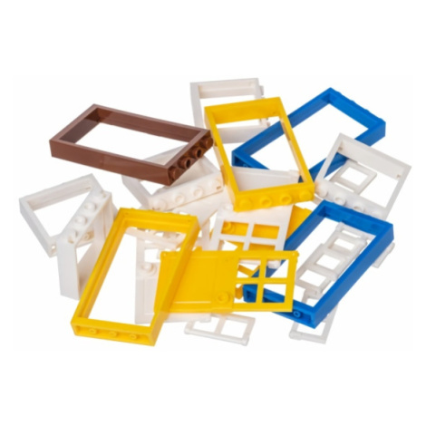 L-W Toys Kreativní set okna a dveře barevné