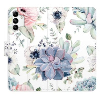 iSaprio flip pouzdro Succulents pro Samsung Galaxy A04s