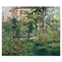 Obrazová reprodukce The Garden at Bellevue, 1880, Edouard Manet, 40 × 33.9 cm