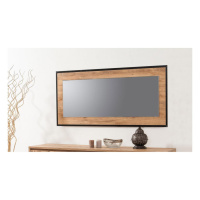 Nástěnné zrcadlo QUANTUM 60x110 cm hnědá/černá