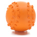 Vsepropejska Derby gumový míček pro psa | 6 cm Barva: Oranžová