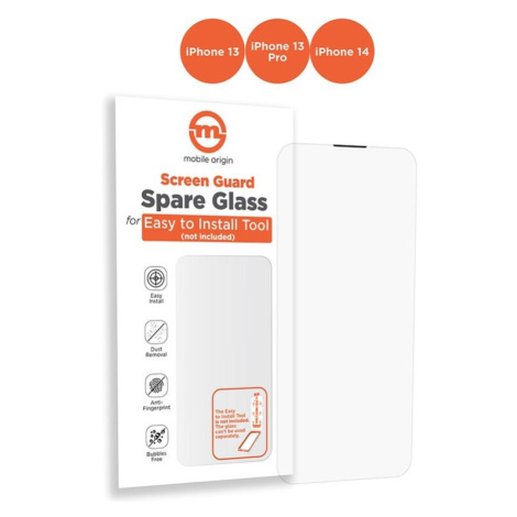 Mobile Origin Orange Screen Guard náhradní 2,5D ochranné sklo iPhone 14/13 Pro/13