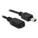 DeLock USB prodlužující mini-B 5-pin samec/samice, 1m - 82667