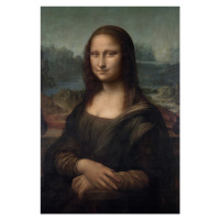 Obrazová reprodukce Mona Lisa, Leonardo da Vinci, 26.7 × 40 cm