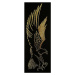 Perri's Leathers 106 Debossed Leather Gold Eagle
