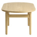 Furniria Designový konferenční stolek Wally 130 cm přírodní dub
